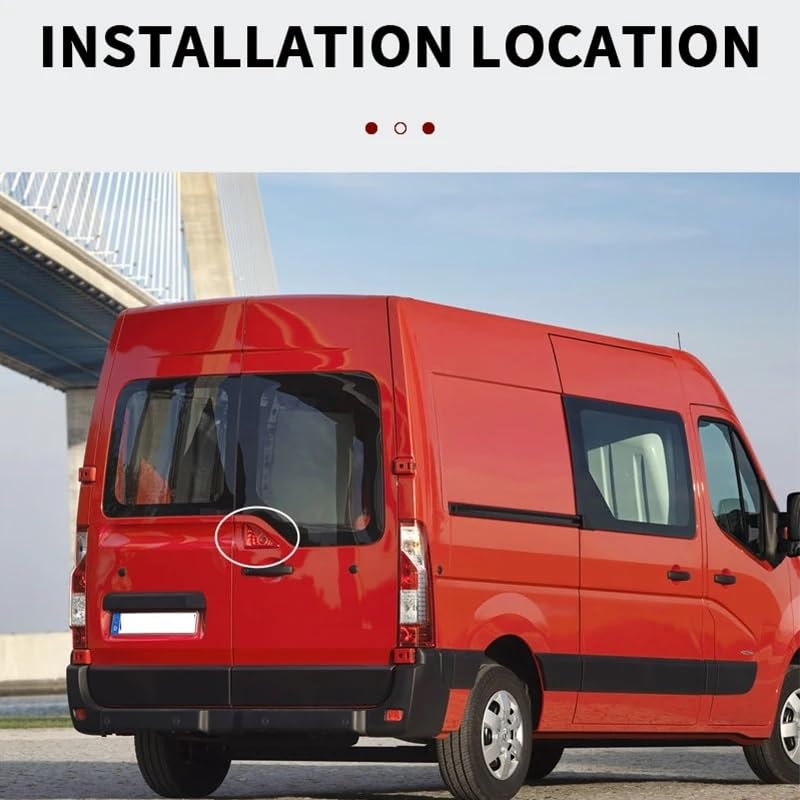 Caméra de recul AHD pour feu stop NV400 Master 3 et Movano