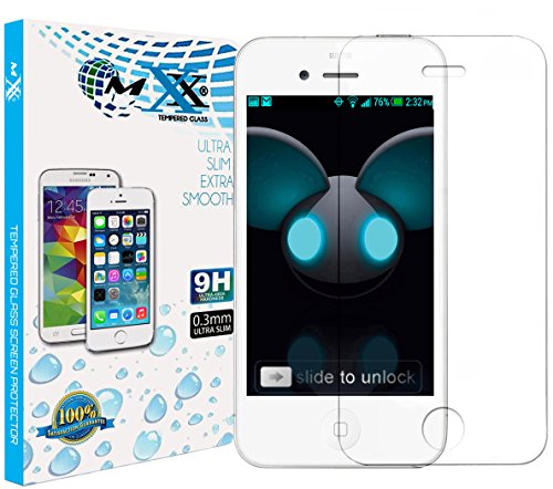 MXX Premium Tempered Glass Screen Protector for iPhone 15 Plus - (2-Pack)