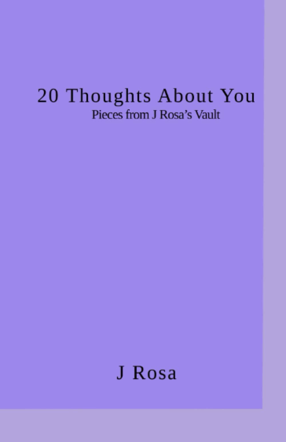 20 Thoughts about you