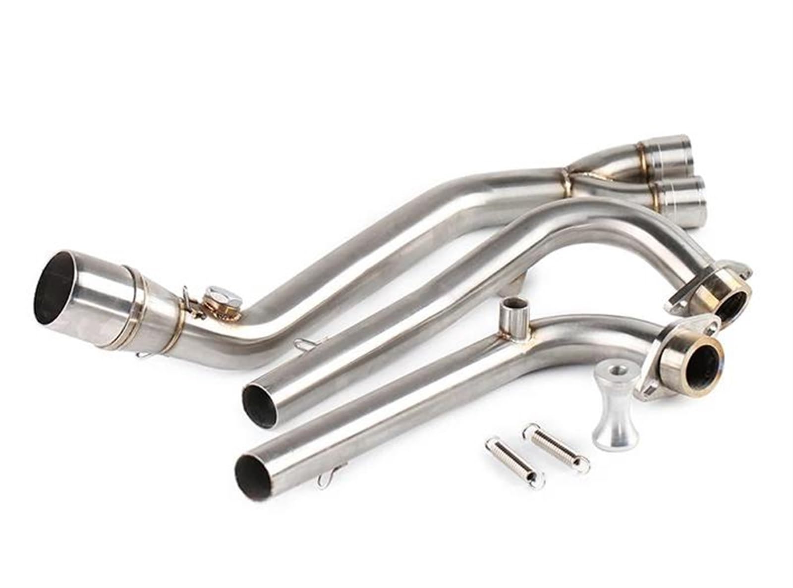 moto Sistema De Escape Sistema Completo Tubo Colector Para Yamaha T-max 500 530 Tmax500 Tmax530 2008-2016 Tmax530 Sin Escape Adaptador(Style 2)