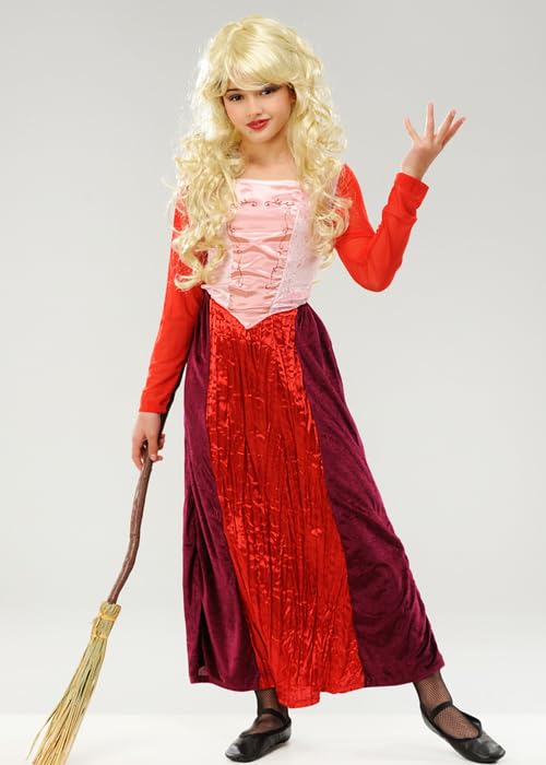 Struts Girls Sarah Sanderson Hocus Pocus Kids Witch Costume (S 3-4 years)