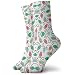 Produktbild c-sky Weihnachten Xmas Holiday Lights Glühbirnen Compression Socks Men Crew Socks für sportliche & medizinische Flugreisen