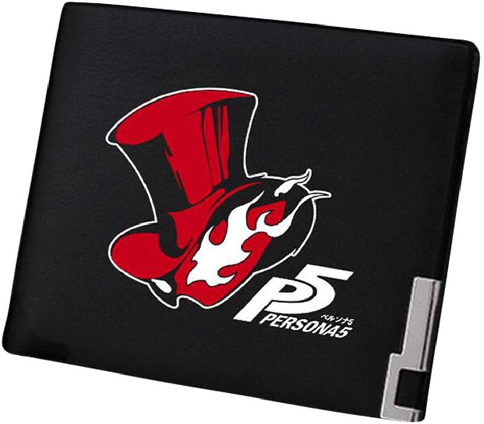 Persona Game Artificial Leather Wallet Billfold Money Clip Bifold Card Holder 14