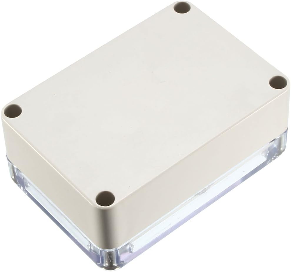 uxcell 83x58x33mm Electronic Waterproof IP65 Sealed ABS Plastic DIY Junction Box Enclosure Case Clear