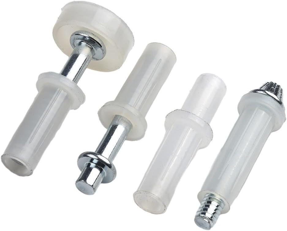 Bi Fold Door Repair Kit Nylon Metal Hardware Set Top Bottom Hinge Replacement Folding Door Bracket Guide Closet Door Pivot Set for Inch Thick Door Parts