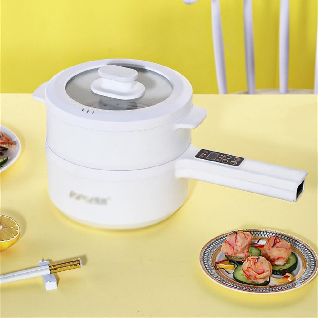 Small White Pot Multi-functional Household Non-stick Electric Hot