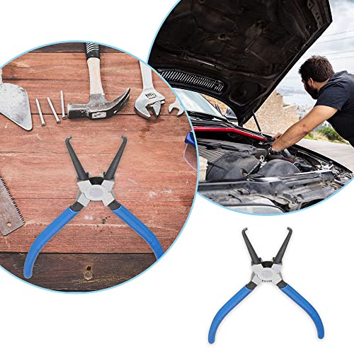 baixikly Hose Clip Pliers Fuel Line Plier Carbon Steel Car Anti-Rust Joint Clamping Plier for Loosen Connections on Fuel Lines - Image 3