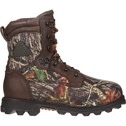 Best Youth Insulated Hunting Boots: Top Picks for Cold Weather 14 ROCKY BearClaw Big Kids' Waterproof 1000G Insulated Outdoor Boot, Mossy Oak Break Up, Size 7(WI)