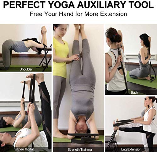 Image of inchserveuttam Yoga Block (2 PC) - High Density EVA Foam Block to Support and Deepen Poses, Improve Strength and Aid Balance and Flexibility with Yoga Belt (Yoga Blocks with Belt) inch