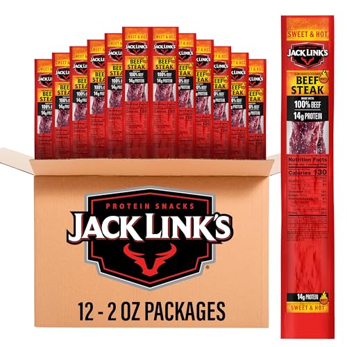 Jack Link's Sweet & Hot Beef Jerky Steaks - (12 Pack) 2 oz - image 1