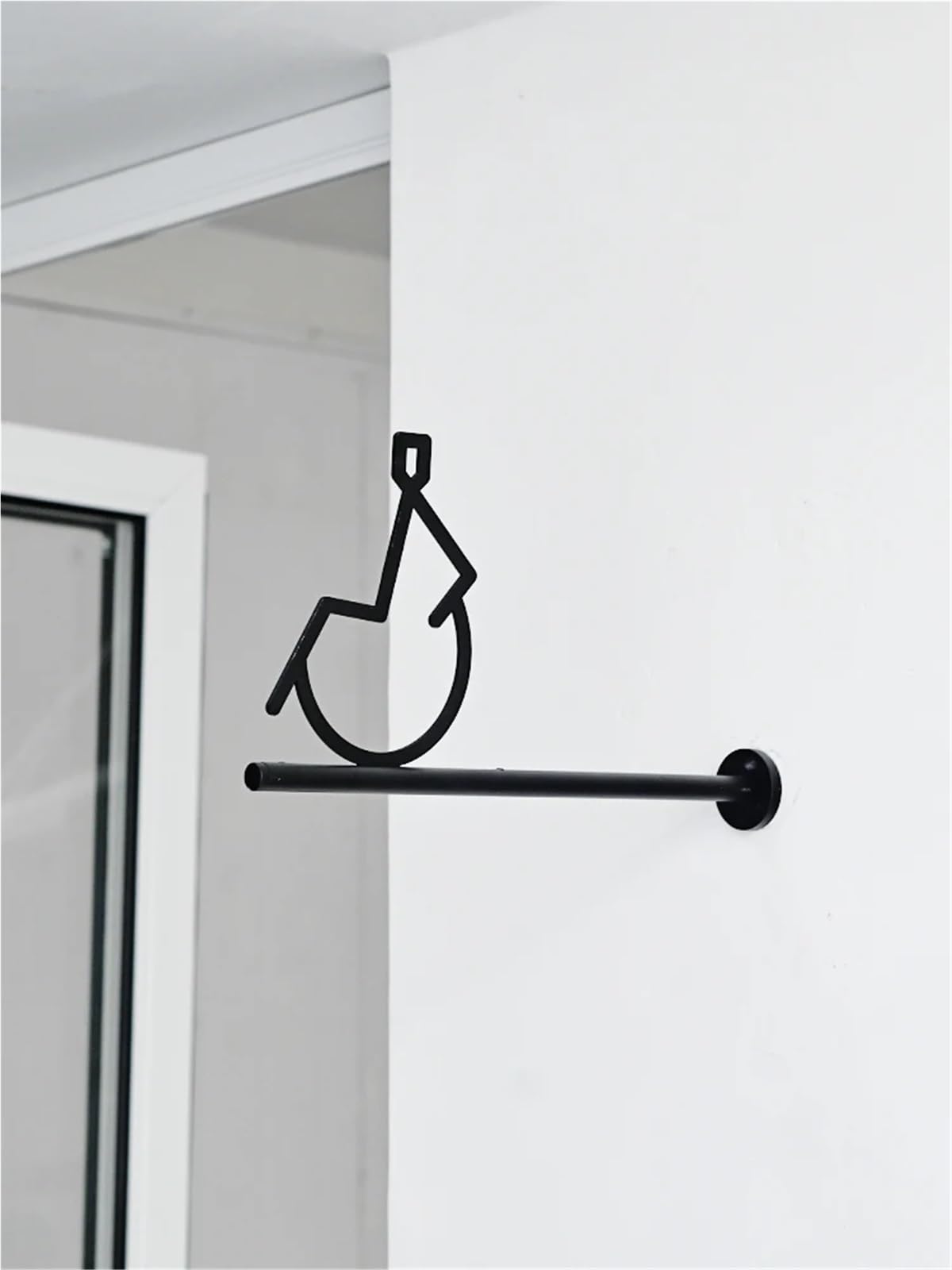 Cartel Aseos Letreros de inodoro for puerta baño, placa Metal 3d for el hogar, hombres y mujeres