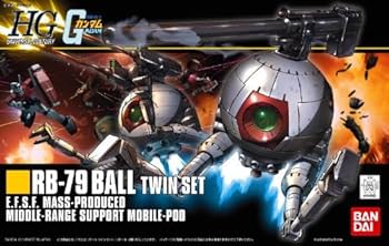 ぼくてん Amazon | HGUC 1/144 RB-79 ball twin set (Mobile Suit Gundam