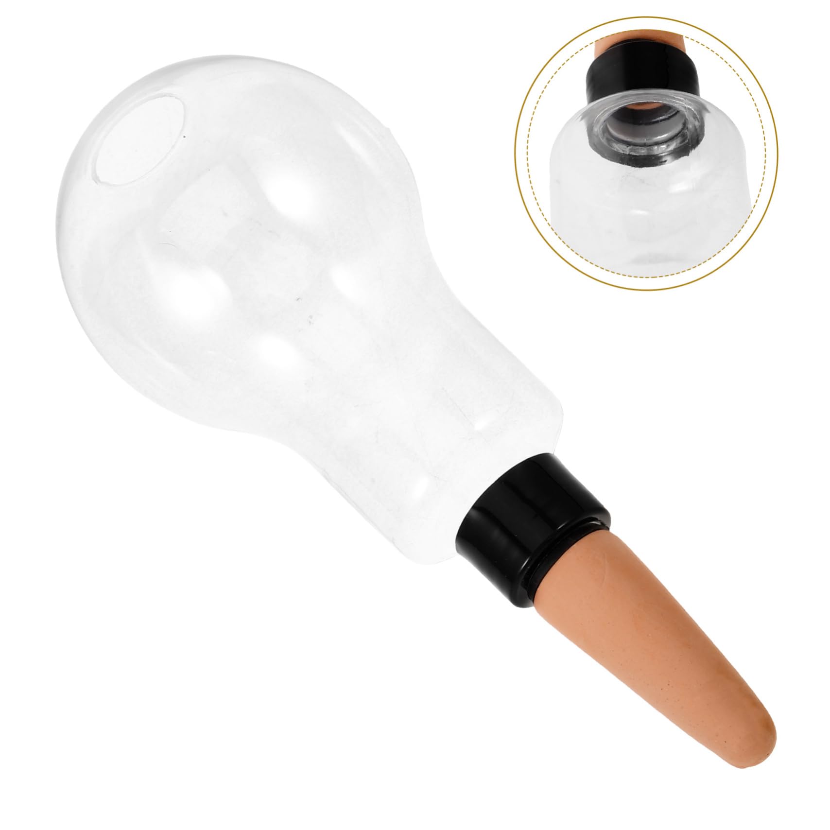 ibasenice 4 Ensembles Dispositif D'arrosage Automatique Globe Irrigation Insérer pour Buse Arrosage À Plantes D'intérieur Boule Végétale À Arrosage Automatique Pcv 2 Pièces * 4