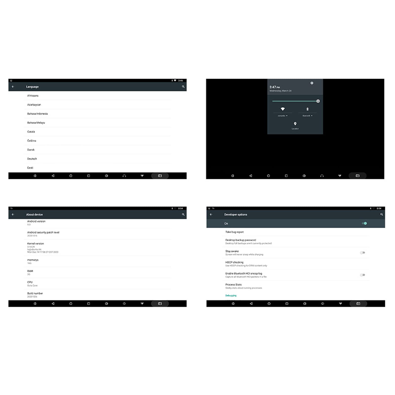 Reproductor de DVD de KEENSO Auto, Reproductor de DVD de 9 Pulgadas de 9 Pulgadas HD 1920x1200 Soporte de Pantalla táctil Bluetooth 2G 16G Roma para el reposacabezas Delantero
