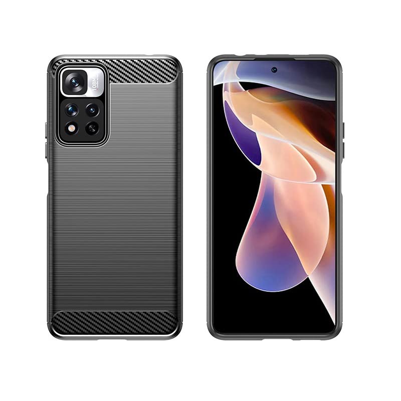 PrimeLike Shockproof Hybrid Soft TPU Carbon Fiber Texture Back Cover for Xiaomi 11i 5g (Black) (B09S6LS7RC) Amazon Price History, Amazon Price Tracker