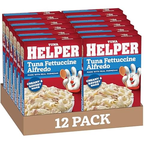 Tuna Helper Fettuccine Alfredo Cover