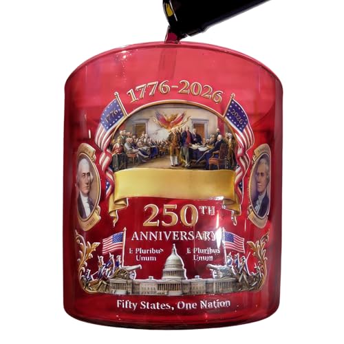 Vaso De Whisky Personal – Taza De Bourbon Patriótica De 5.1 Fl Oz, Vaso De Licor De Larga Duración, Voso De Duradero | Regalo De Artículos De Bar Patrióticos Para Amantes De La Familia, Cumple