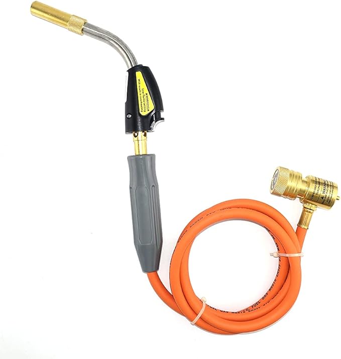 Braze Welding Torch Self Ignition 1.5m hose CGA600 connection suitable