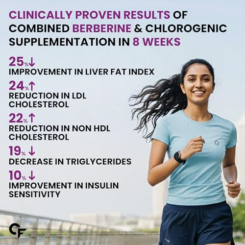 Image of Carbamide Forte 98% Berberine supplements with Milk Thistle | 1000mg Berberine HCl per Serving for Metabolism, Digestion, Liver Detox & Immunity Support | High Potency Berberine HCl - 60 Veg Capsules
