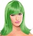 Green Wigs for Women Disgust Wig Green Wig For Kids Green Disgust Costume Wig