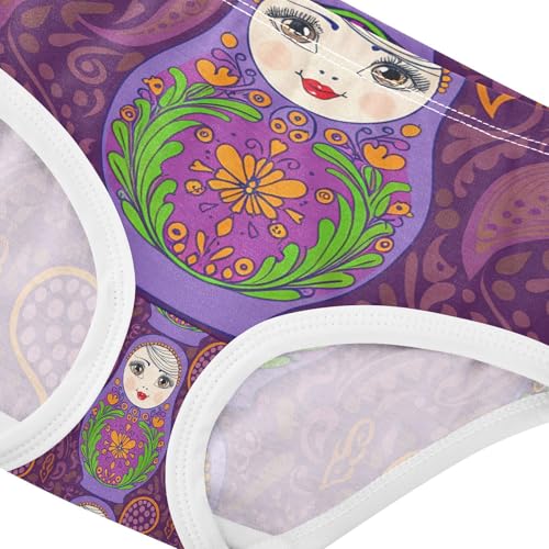 Russian Nesting Dolls Matryoshka Toddler Girls's Underwear 2T 202c13984