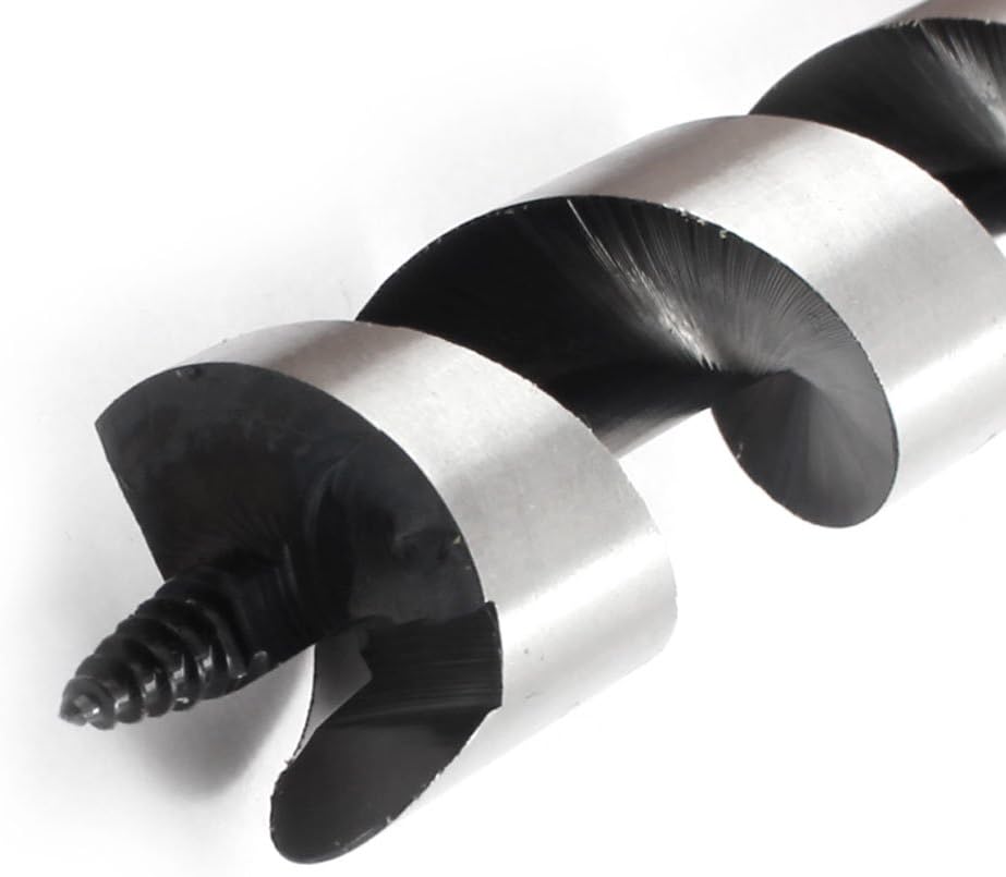 26mm Threaded Drill Bits Tip Hex Shaft Wood Auger Drill Bit Brad-Point Drill Bits 46cm Length