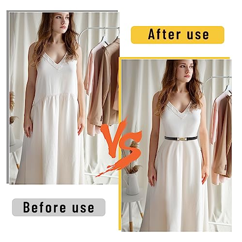 3 PCS Women Skinny Leather Belt, Adjustable Thin Waist Belts Fashion Ladies Belt PU Leather Belt with Metal Buckle4