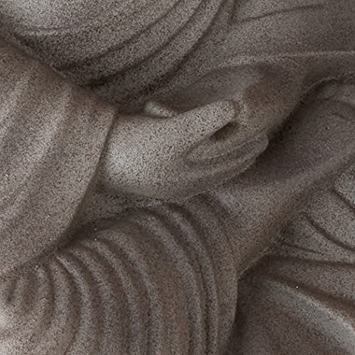 Kindwer Buddha Statue, 20" Tall, Gray #TOP3
