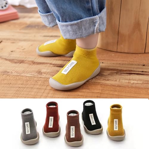 Tiny Explorings Sock Shoes, Tiny Explorers Baby Boy Girl Non-Skid Indoor Infant Walking Shoes Infant Slippers Boys & Girls Non-Slip Sneakers3