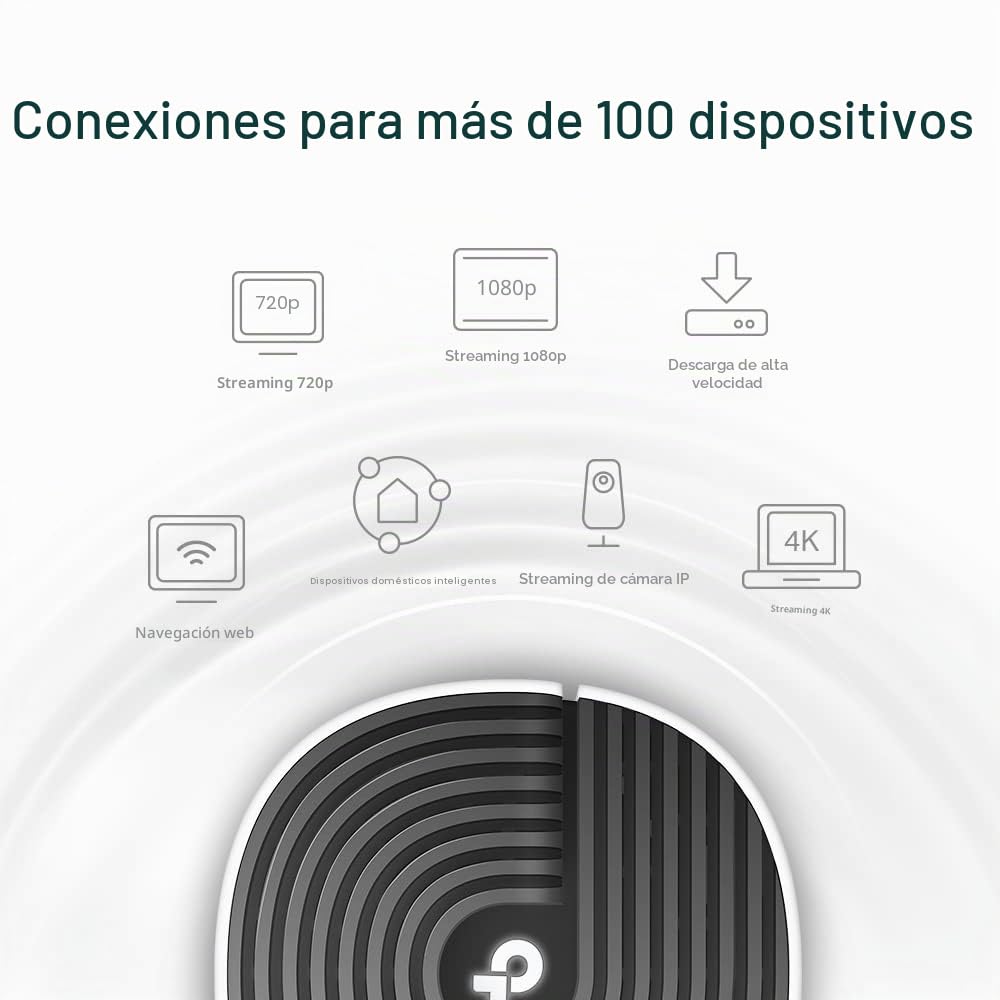 TP-Link Deco S7 Router WiFi Mesh AC1900Mbps, Router y repetidor, Control Infantil, Compatible con Amazon Alexa, 3 Puertos Gigabit Ethernet, Control Parental