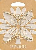 KANPRINCESS 2PCS 3.1Inch Geometric Hair Clips,Metal Hair Pin,Minimalist Hair Accessories,Fashion Pins For Girl Women Wedding Parties (Geometric)