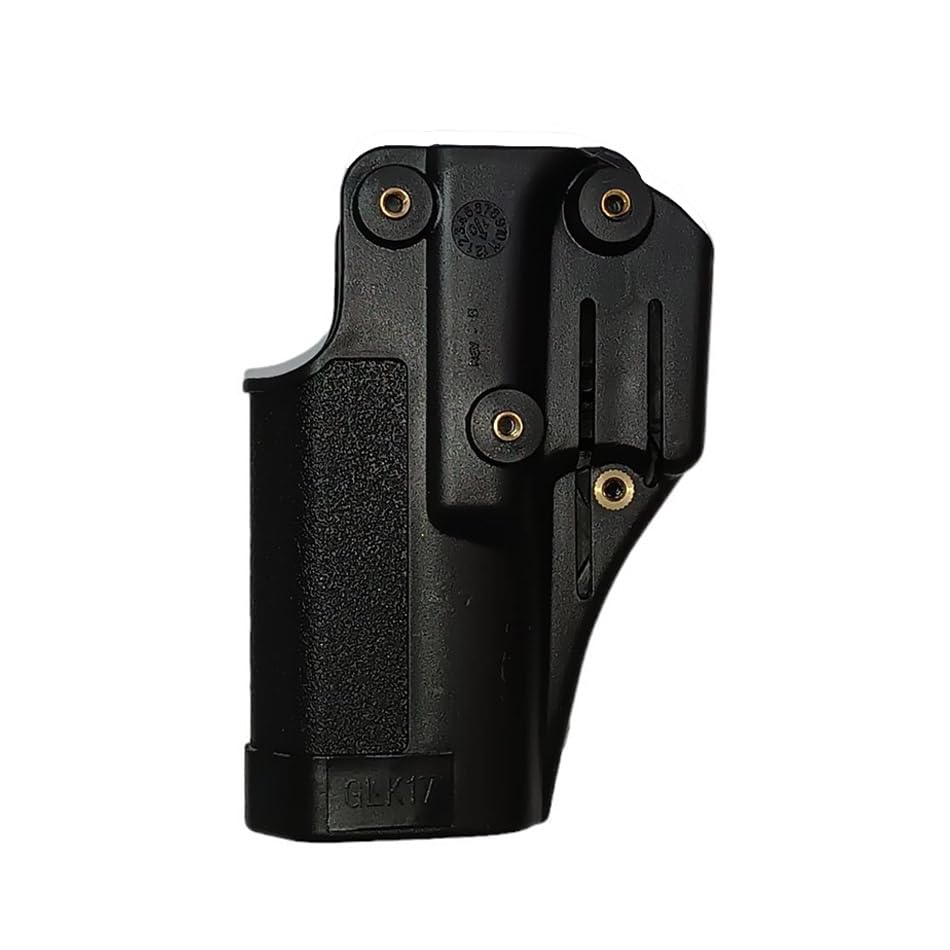 TRIMAX Funda rígida/Holster Pistola Glock 17 OWB | Protección de Arma de Aire comprimido y Airsoft