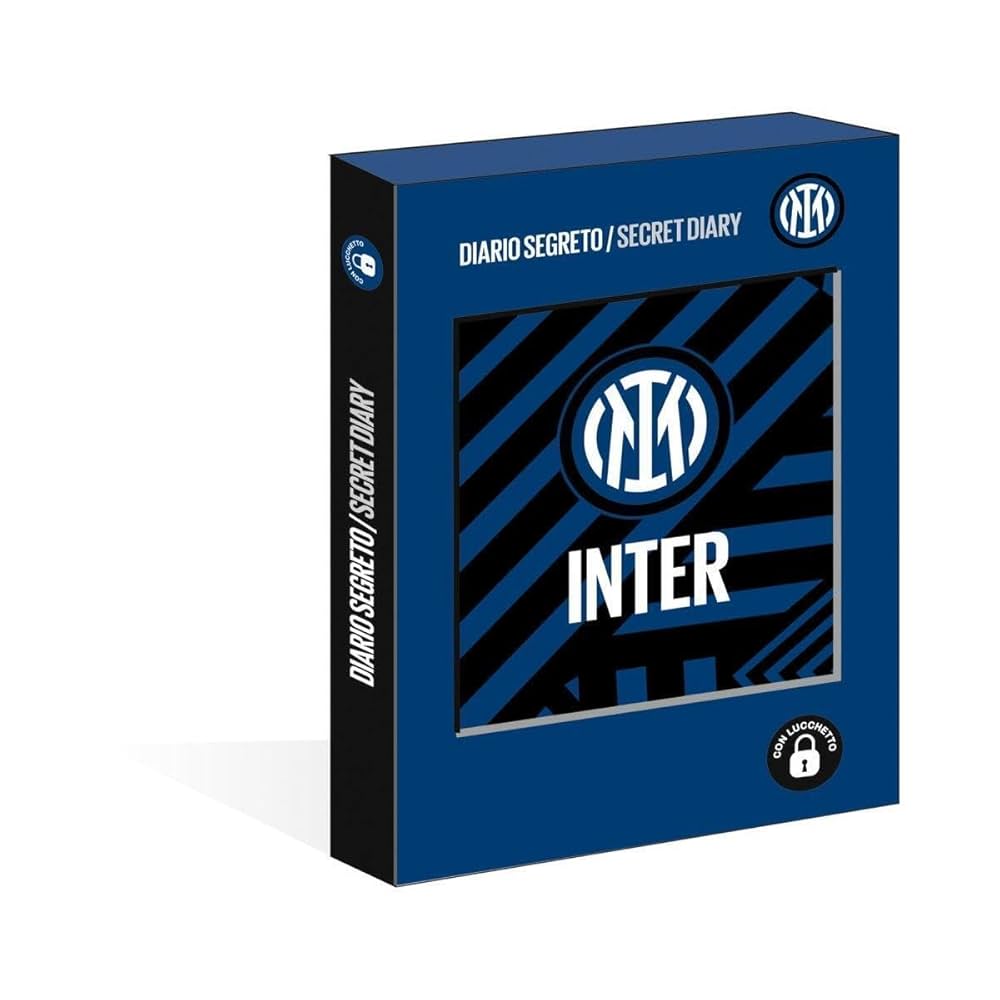 DIARIO SEGRETO UFFICIALE INTER BY SEVEN CON LUCCHETTO