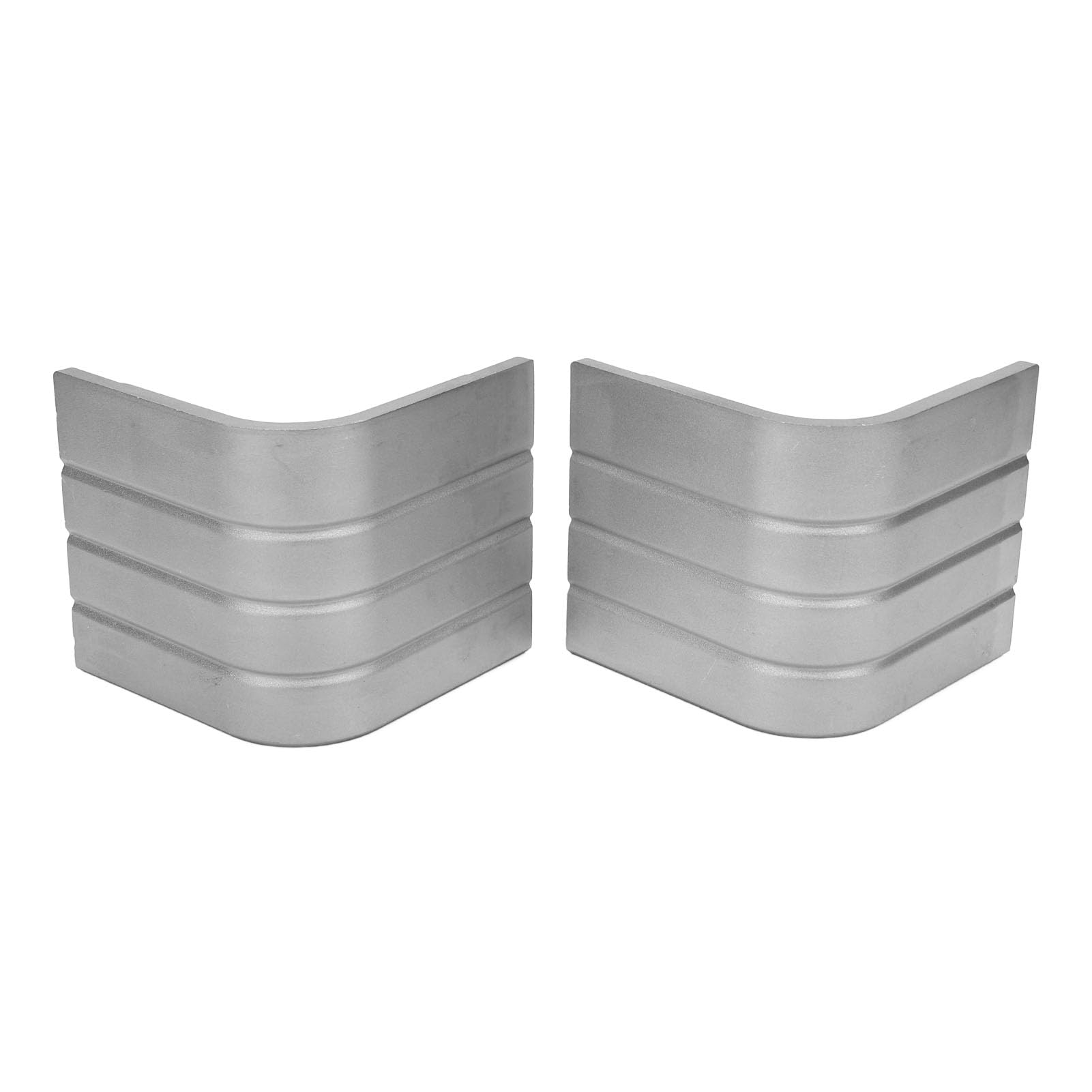 AJOVW 90° Rounded Pontoon Boat Corner Caps – Marine Grade 316 Stainless Steel