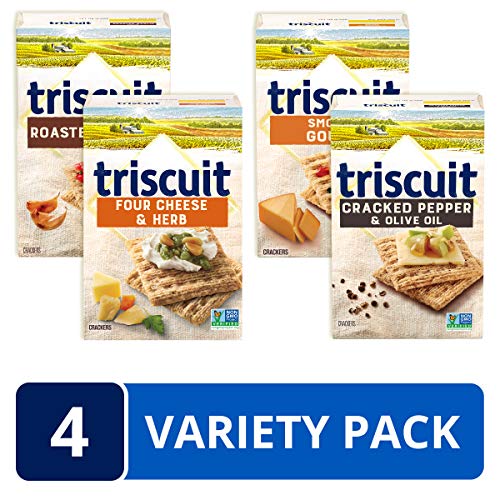 Triscuit Crackers 4 Flavor Variety Pack, 4 Boxes - Thumbnail 2
