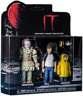 Funko 30006 Action Figure: It 2017 3-Pack: Pennywise, Bill, Georgie Other License Collectible, Multicolour, 2 x 2 x 3.75 inches