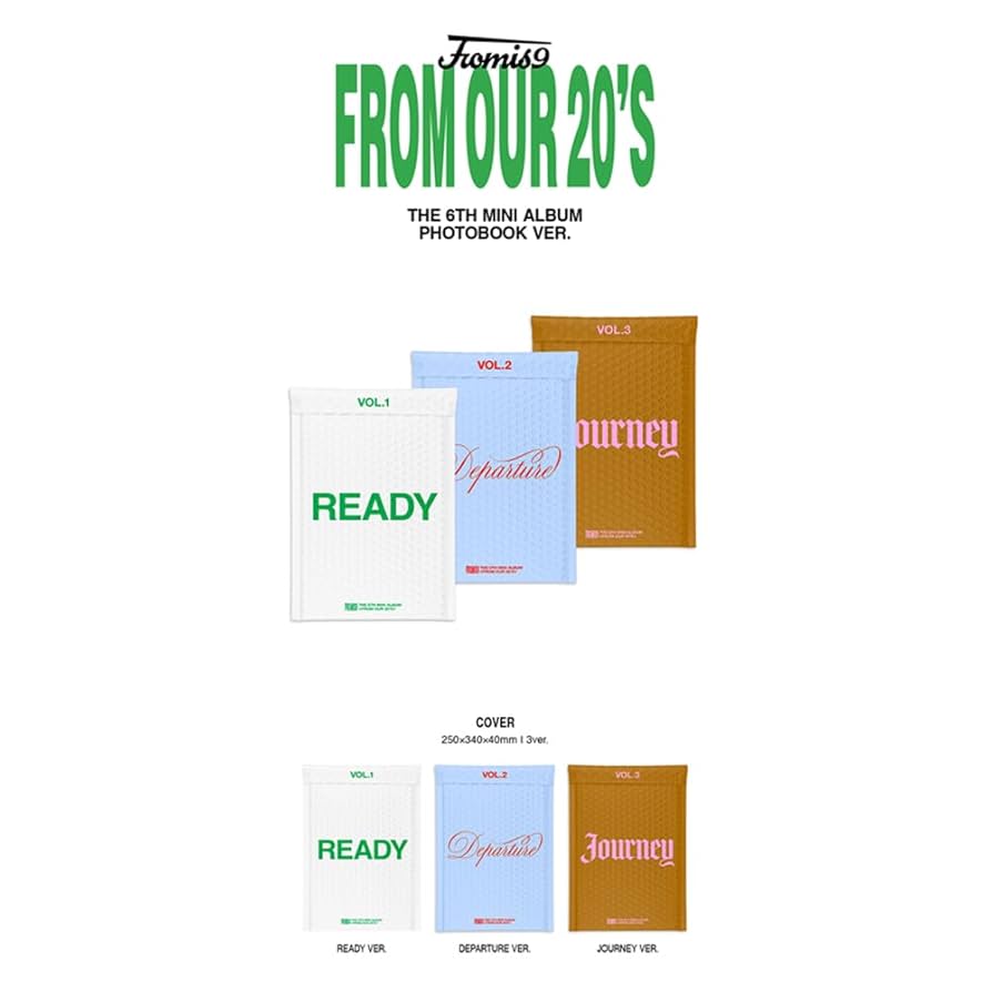 fromis_9 From Our 20s アルバム 新品未開封 3枚セット×8 fromis_9 6枚目のミニアルバム『From Our 20's'』2025年6月
