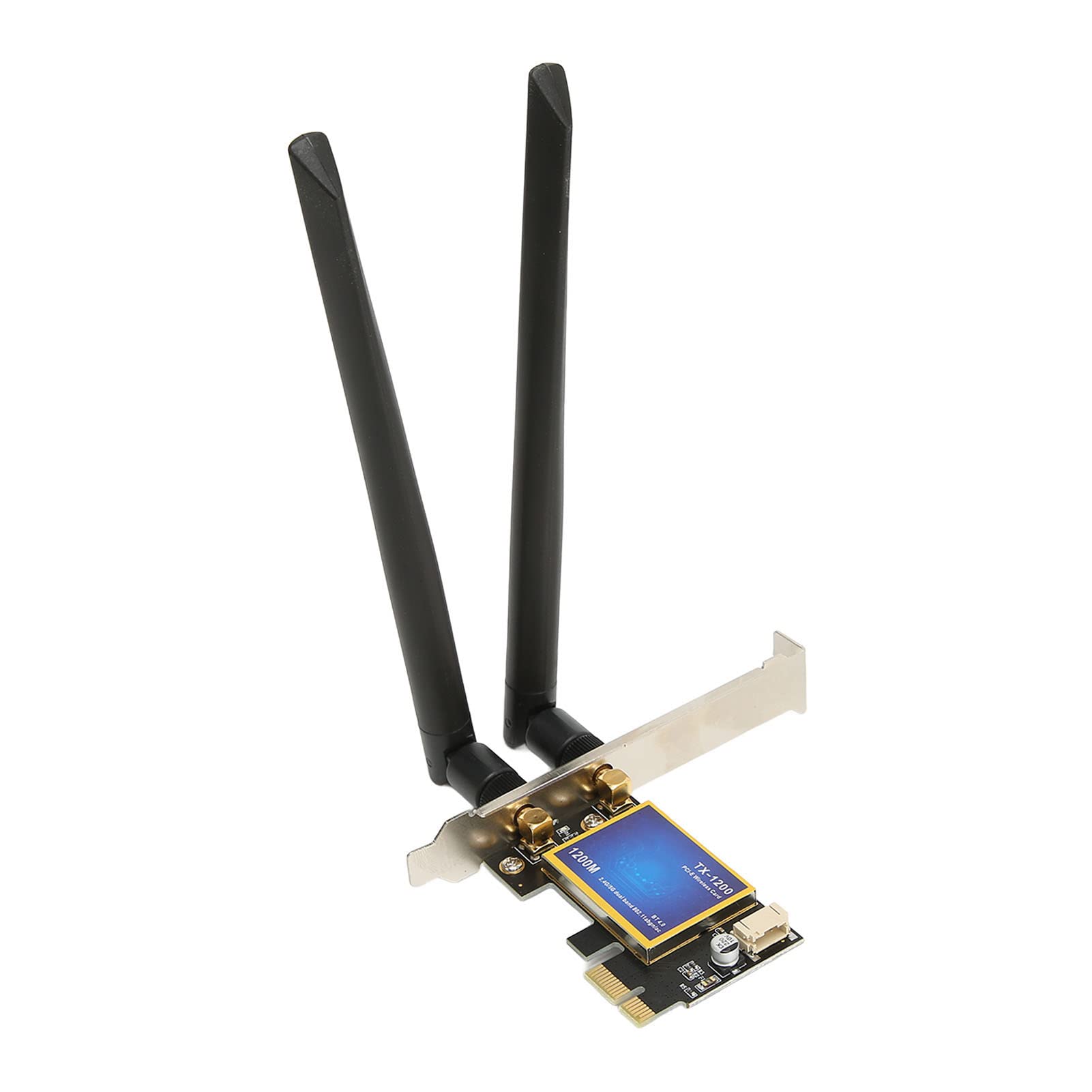 Scheda Wi-Fi PCIe 1800 Mbps – Dual Band, WiFi 6, Chip RTL8852, Con Antenna E Staffa
