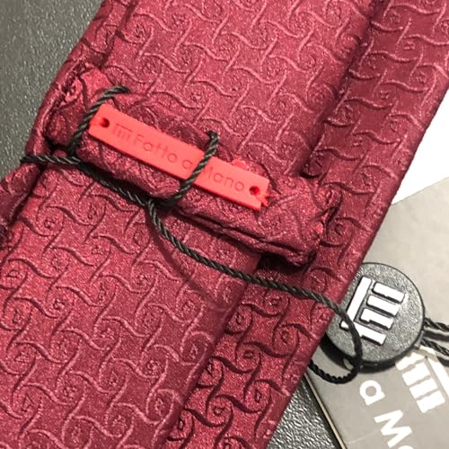 Gravata Marsala Fatto A Mano 1200 Fios Microseda Sku01