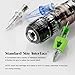 Wormhole Tattoo Kit 73Pcs Tattoo Gun Kit Xtreme Tattoo Ink Complete Wireless Tattoo Pen for Beginner, Portable Tattoo Machine with 1300mAh Battery- Black WTK353
