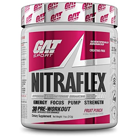 GAT Sport Nitraflex Advanced Pre-Workout Powder Cover