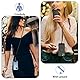 CACOE Handy-Umhängeband, 2er-Pack – 1 verstellbares Umhängeband, 1 Handschlaufe, 2 Pads, universelle Umhängetasche, multifunktional, kompatibel mit den meisten Smartphones