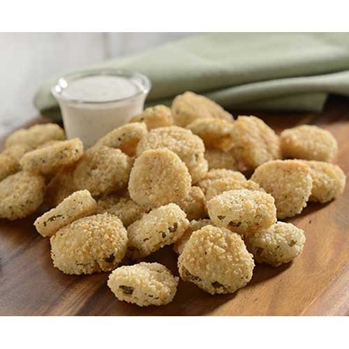 Zesty Panko Breaded Pickle Chips by Harvest Creations – Pack of 4