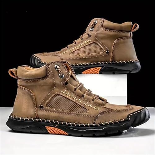 Sawbehind Mens Boots, Sawbehind Men'S Waterproof Handmade Boots, For Hiking, Traveling, Climbing, Camping, Wading3