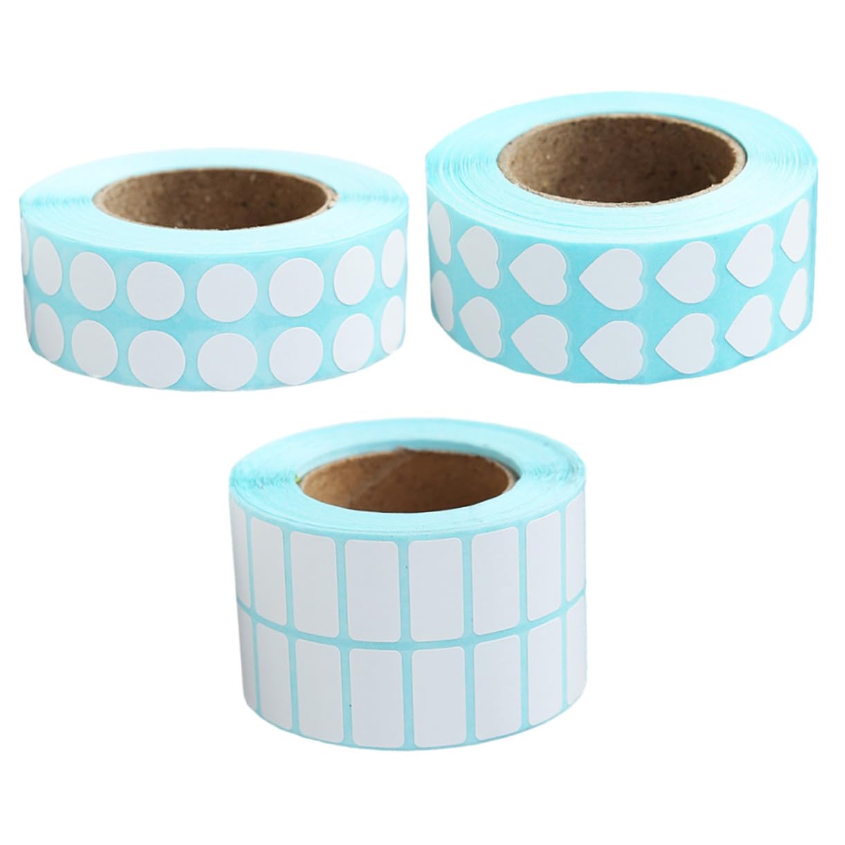 VILLCASE 4sets Diamant Peinture Autocollant Étiquette Marqueurs Autocollant Porte-nom Autocollant De Tri Autocollants 3rolls * 4