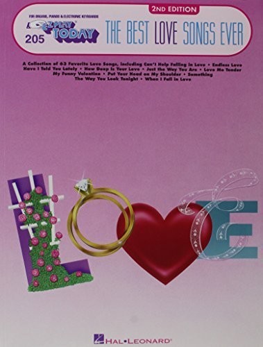 The Best Love Songs Ever: E-Z Play Today Volume 205 (1986-05-01)      Mass Market Paperback