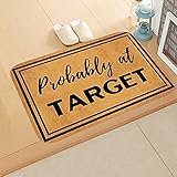 Facile à Entretenir -- Ce Tapis De Porte Intérieur Est Machine Et Lavable à La Main.Vous Pouvez Simplement Jer Tout Le Tapis De Sol Dans La Machine à Laver,Laver à Froid,Accrocher à Sécher Ou à L'air Sec à Plat.S'il Vous Plaît Ne Pas Utiliser La Sécheuse Ou Le Mettre Dans L'eau Chaude.