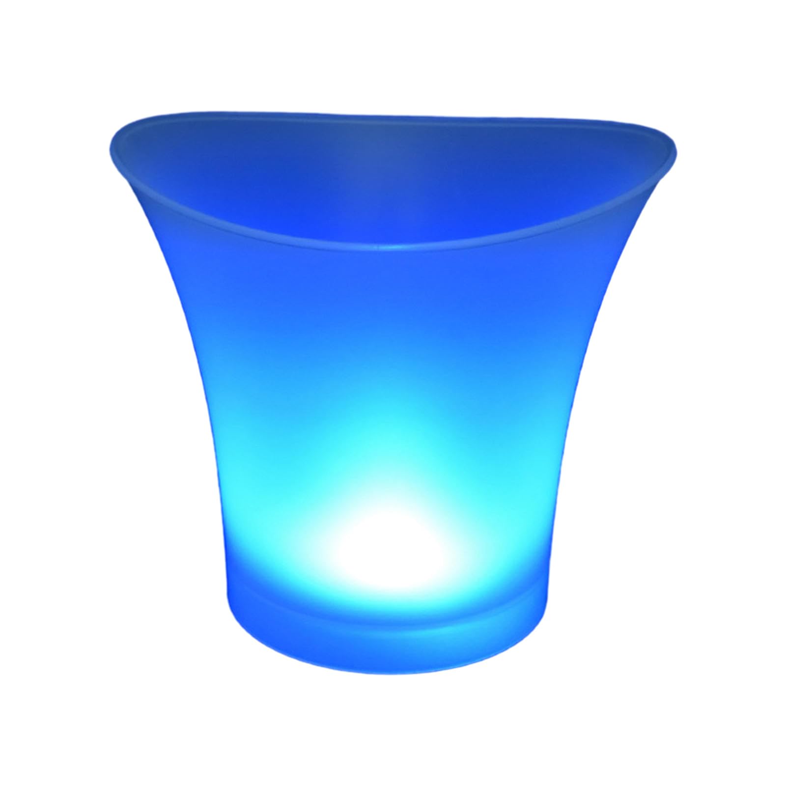 Tsophreniq LED Ice Bucket Lighted PP Large Capacity Tub Kegs Suitable for Party and Club Led