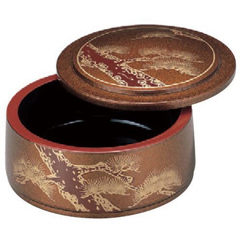Sushi D.X Fuji Type Chirashi Tub, Akamatsu [16? x 8.5cm] ABS Resin (7-464-9), Restaurant, Ryokan, Japanese Tableware, Restaurant, Commercial Use