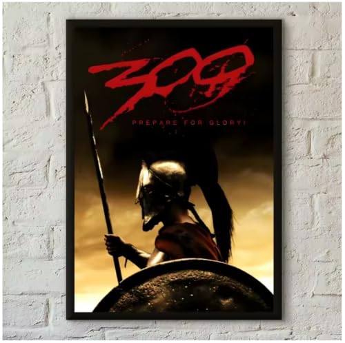 Poster du film 300 Guerriers Spartiates en 50x70 cm pour décoration de salon